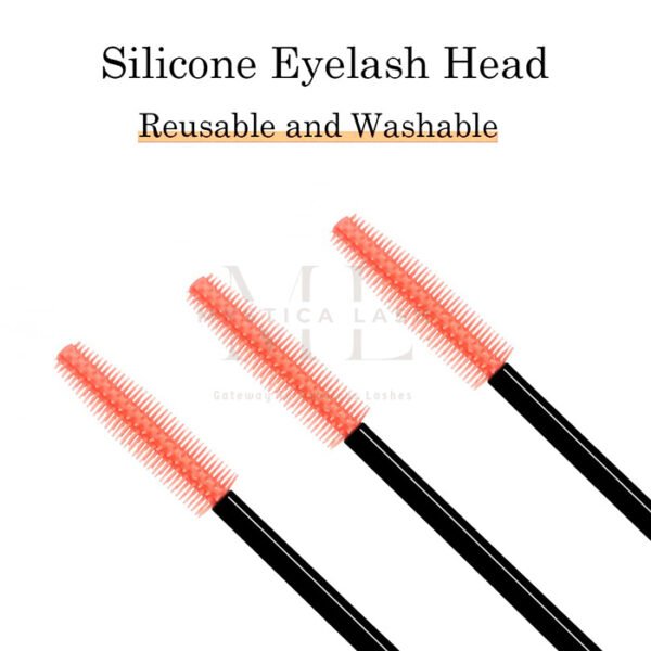 Reusable And Washable Silicone Eyelash Swabs