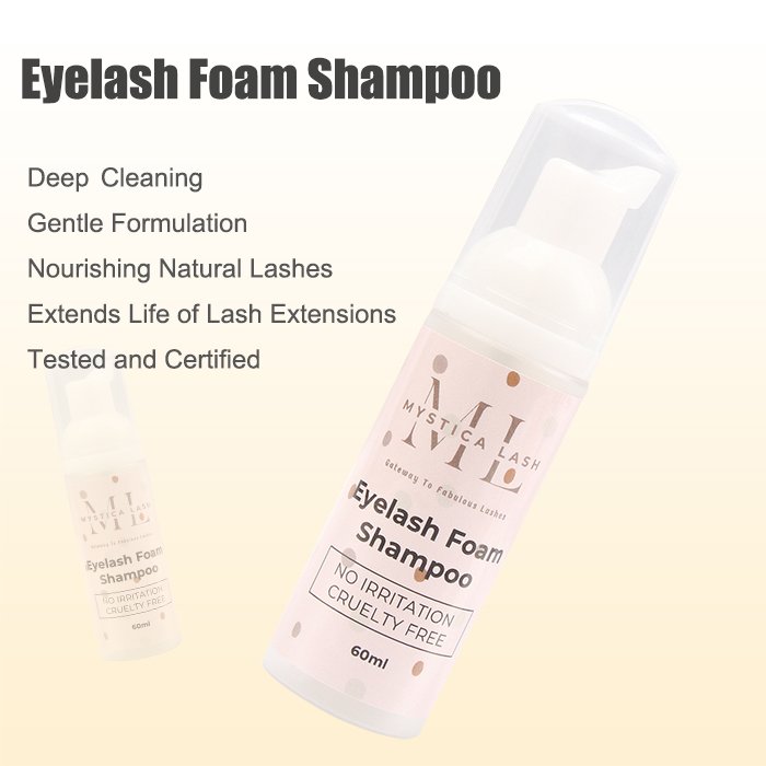Deep Cleaning Eyelash Foam Shampoo