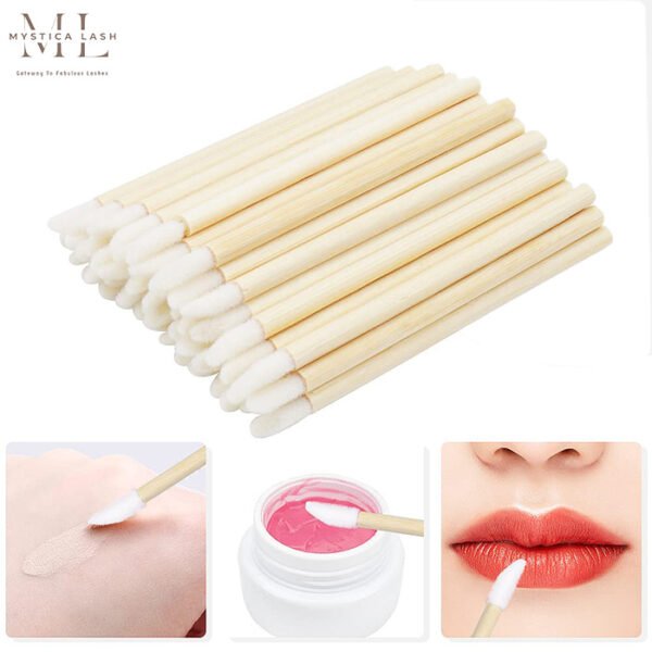 Multifunctional Bamboo Lip Brushes