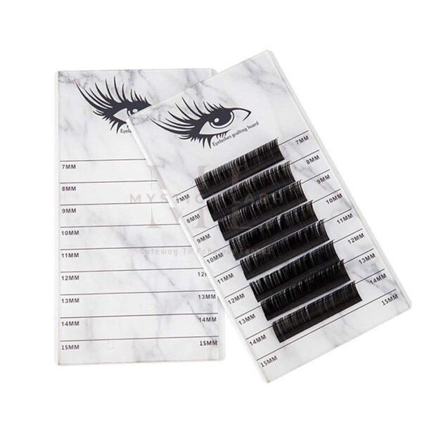 Acrylic Eyelash Trays With Length Details