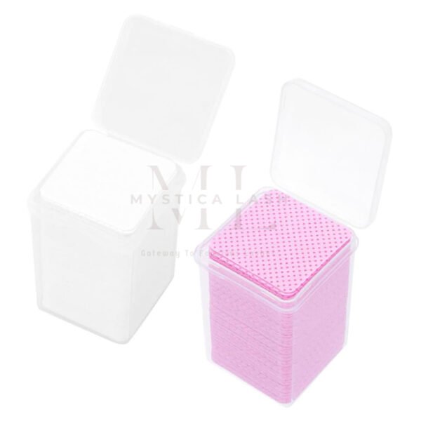 Boxed White And Pink Lash Glue Wipers