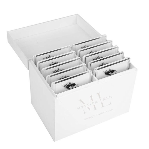 10 Layers White Lash Storage Box