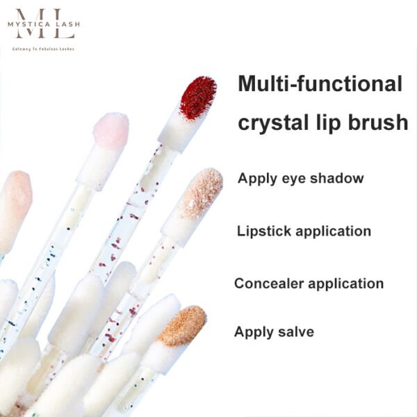 Multipurpose Crystal Lip Brush