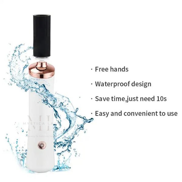 Free Hands & Waterproof Design & Time Saving & Easy To Use White Lash Glue Shaker