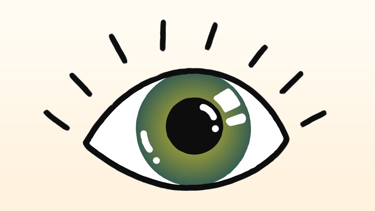 The Open Green Eye