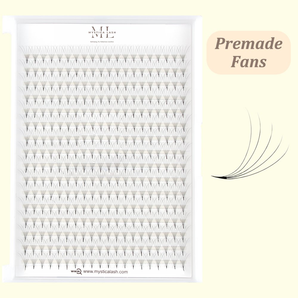Pointed Premade Fans