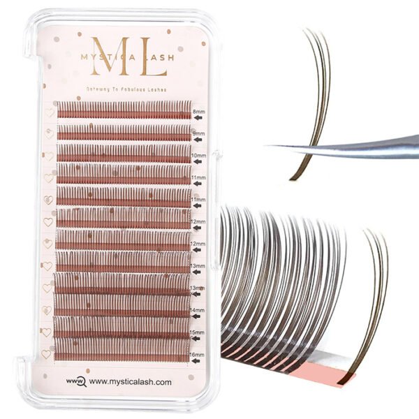 5D Brown Flora Spikes Lashes