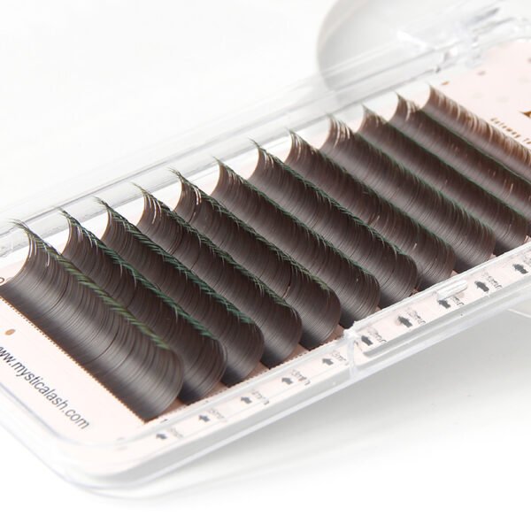 Brown Color Flat Lashes