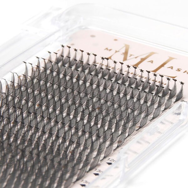 Feather Shape Premade Fan Eyelashes