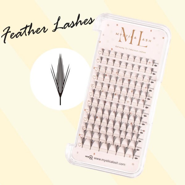 Feather Tower Tip Lashes