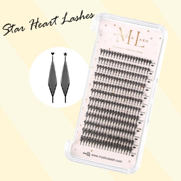 Star Heart Eyelashes